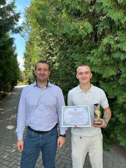 Кращий студент Мар'ян Климюк